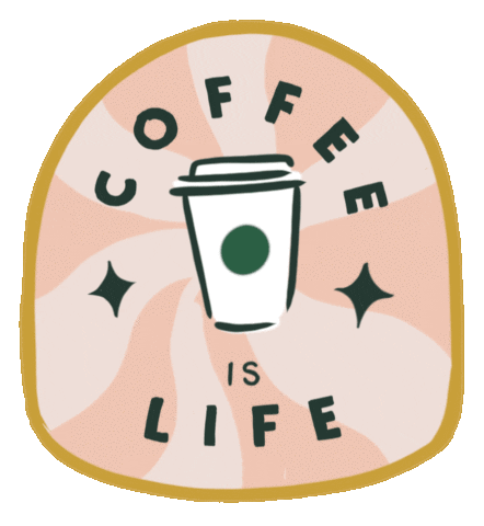 Coffee Latte Sticker by Starbucks