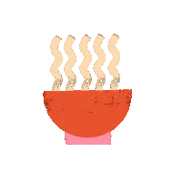 Pippyeats swipe up noodles chopsticks dumplings Sticker