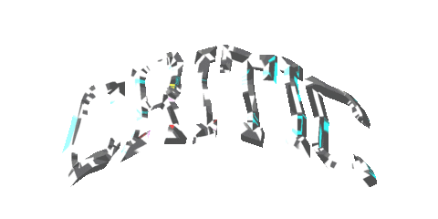 3D Crystal Sticker by CRITIC