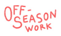 Work Grinding Sticker by Catharina Stewart