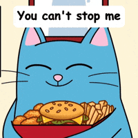 Fast Food Nopecat GIF
