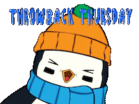 Back In The Day Week Sticker by Pudgy Penguins