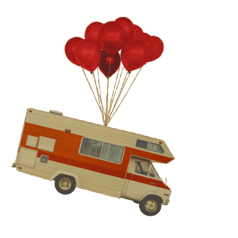 Camping Road Trip Sticker by Camp Fimfo