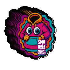 Smoogleers smoogleers hoodieeyes Sticker