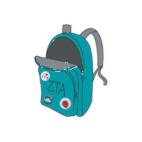 Sorority Zeta Sticker by ztafraternity