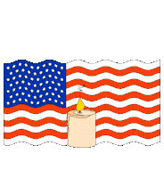 May American Flag Sticker by INTO ACTION