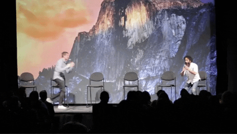 scott aukerman podcast GIF by Earwolf