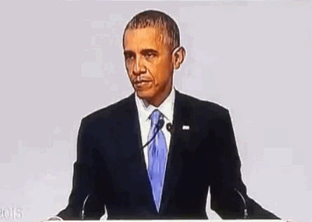 Frustrated Barack Obama GIF
