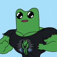 Workout Gym GIF by fwogs
