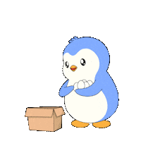 Morning Collect Sticker by Pudgy Penguins