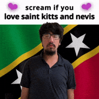 (silent) scream if you love saint kitts and nevis