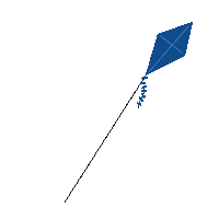 Kite Flying Fun Sticker