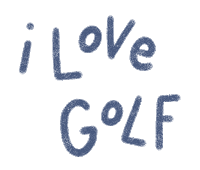 Tiger Woods Love Sticker by Catharina Stewart