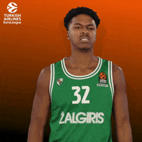 Zalgiris Kaunas Basketball GIF by EuroLeague