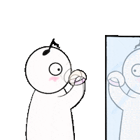 Hansidot beauty makeup 리브로 전시아 Sticker