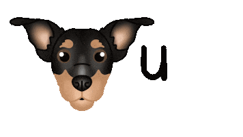 Cute Dog Sticker by zoopeez