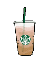 Iced Coffee Summer Sticker