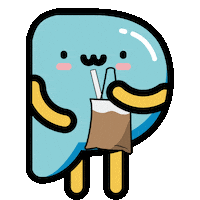Happy Coffee Shop Sticker by Partipost