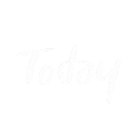 Today Calligraphy Sticker