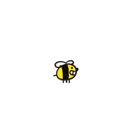 hollidaystclair worm bee cherry love me not Sticker