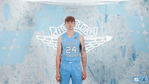 Look Up North Carolina GIF by UNC Tar Heels