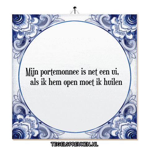 Humor Ui Sticker by Tegelspreuken.nl