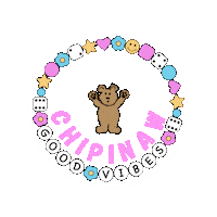 Good Vibes Sticker by Camp Chipinaw