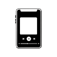 Musica Listen Sticker by HELPNOFEED
