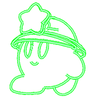 Vector Kirby Sticker