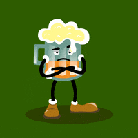 Drunk Saint Patrick GIF by Share It Again