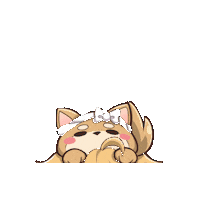 LesScketch dog look looking genshin Sticker