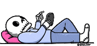 Relaxing Social Media Sticker by Geo Law