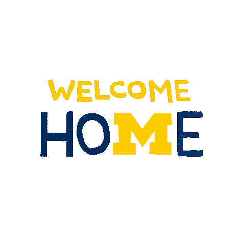 Go Blue Michigan Wolverines Sticker by University of Michigan