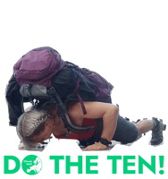 Pushups Sticker by climatewalk