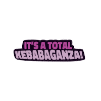 Its A Total Kebabaganza Sticker by DopsuFood
