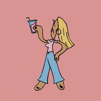 _daanlucas_ happy music animation girl GIF