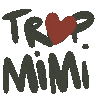 Coeur Po Sticker by Poudre Organic
