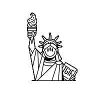 Vault49 friday usa nyc america Sticker