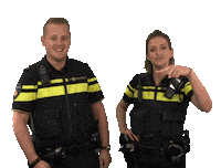 Follow Wijkagent Sticker by Politie Zeeland-West-Brabant