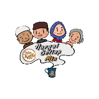 sahajidahhaio shom minkaffe shomraya2021 hargaisetiapmin Sticker