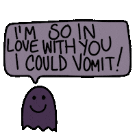 Happy In Love Sticker by Unpopular Cartoonist