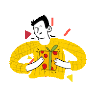 Santa Peru Sticker by Frutaris