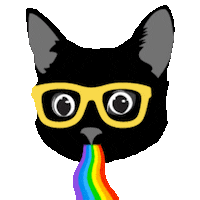 Rainbow Pride Sticker by Klaus
