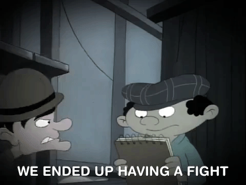 hey arnold nick splat GIF
