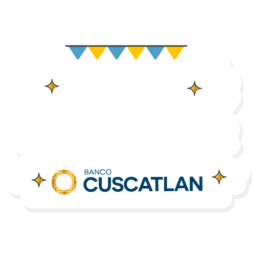 Merry Christmas Feliz Sticker by Banco CUSCATLAN