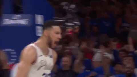 Excited Ben Simmons GIF by ESPN