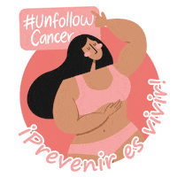 Cancer De Mama Sticker by SICUREZZA