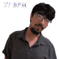 77 Beats Sticker