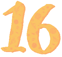 Number Advent Sticker by Pani Dominika
