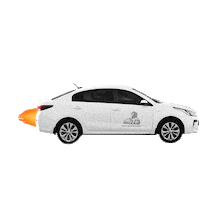 andesign_southcars_ru fire car speed rocket Sticker